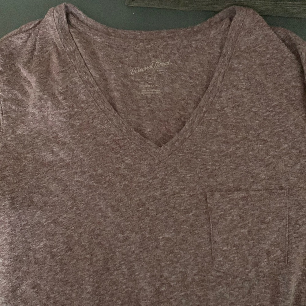 Universal Thread Purple Heathered Shirt